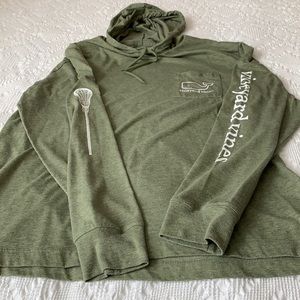 Misses olive green size M pullover hoodie